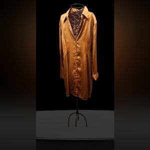 Ambercrombie & Fitch Sleek  Button-Up Dress